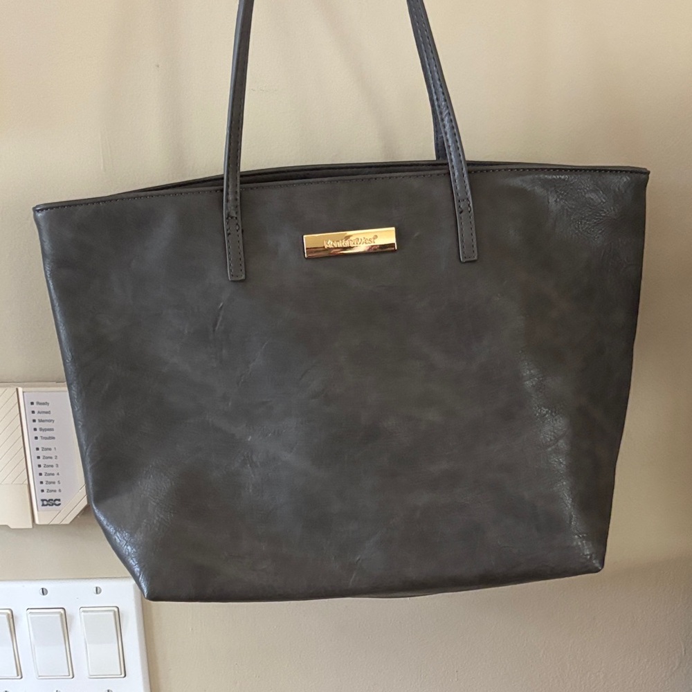 MONTANA  WEST Gray Tote Bag